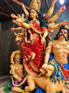 ৭৪ মণ্ডপে সাজছে ফটিকছড়ি, দুর্গোৎসব ঘিরে শেষ মুহূর্তের প্রস্তুতি